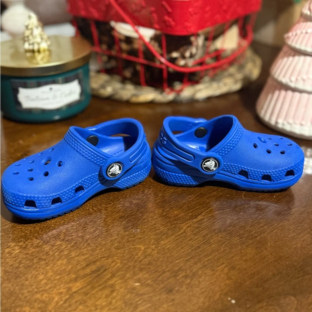 Kids Blue Crocs